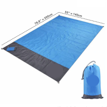WATOWER 200x140cm Waterproof Nylon Beach mat for Picnic