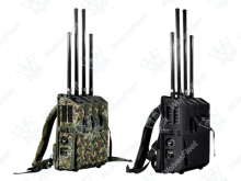 RF Signal Jammers High Power Manpack Multi-Band Transportable System