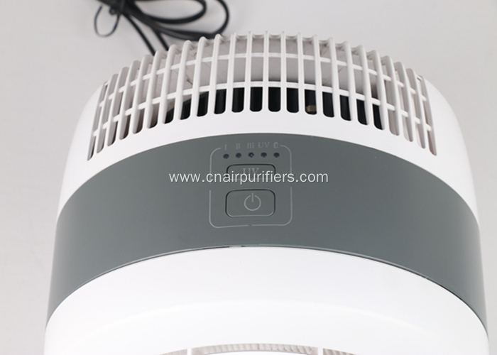 Small room use desktop air purifier