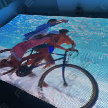 Professional Portable P6.25 Radar Interactive LED Video Screen Dance Floor - New Promotion