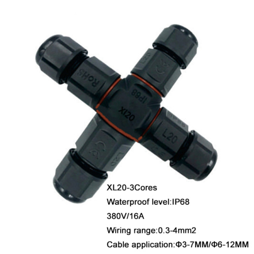 XL20-serie IP68 waterdichte connector