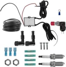 12VDC Flamethrower Exhaust Flame Thrower Kit with Ignition Transformer for Vehicles and Motorcycles