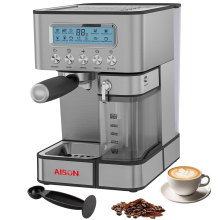20 Bar Pressure Espresso Machine with Milk Tank: Latte and Cappuccino Maker