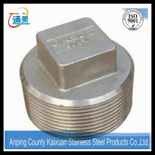 casting stainless steel threaded butt plug with china manufacture