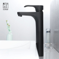 HIDEEP Black Brass Above Counter Basin Faucet