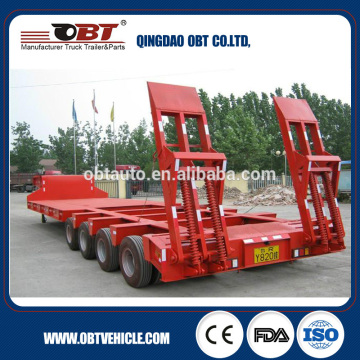 16m low bed semi-trailer 60t capacity on sale