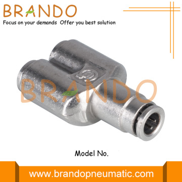 Συναρμολόγηση Union Y Push In Brass Pneumatic Hose