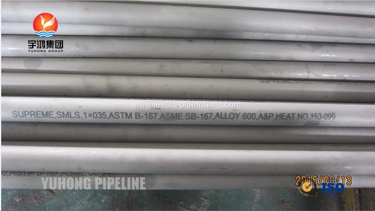 ASME SB163 SB167 Inconel 601 Tube