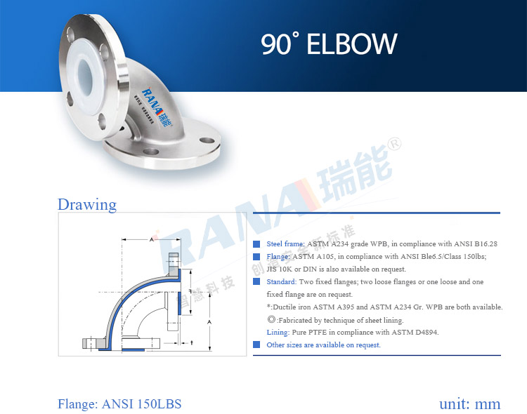 Especificación 90-Elbow specification 90-elbow
