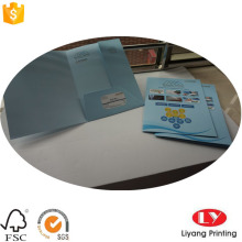 A4 Custom Paper Presentation Folder with Pocket