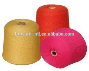 Soft colour Silk Viscose wool blended yarn