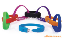 hottest concise style printing words bracelet silicone usb dust cover