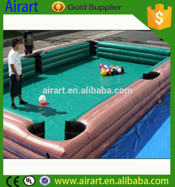 custom inflatable Billiard tables