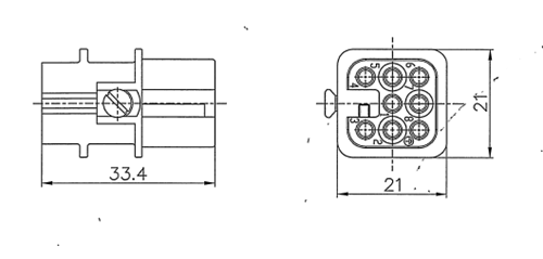 Heavy Duty Industrial Connector