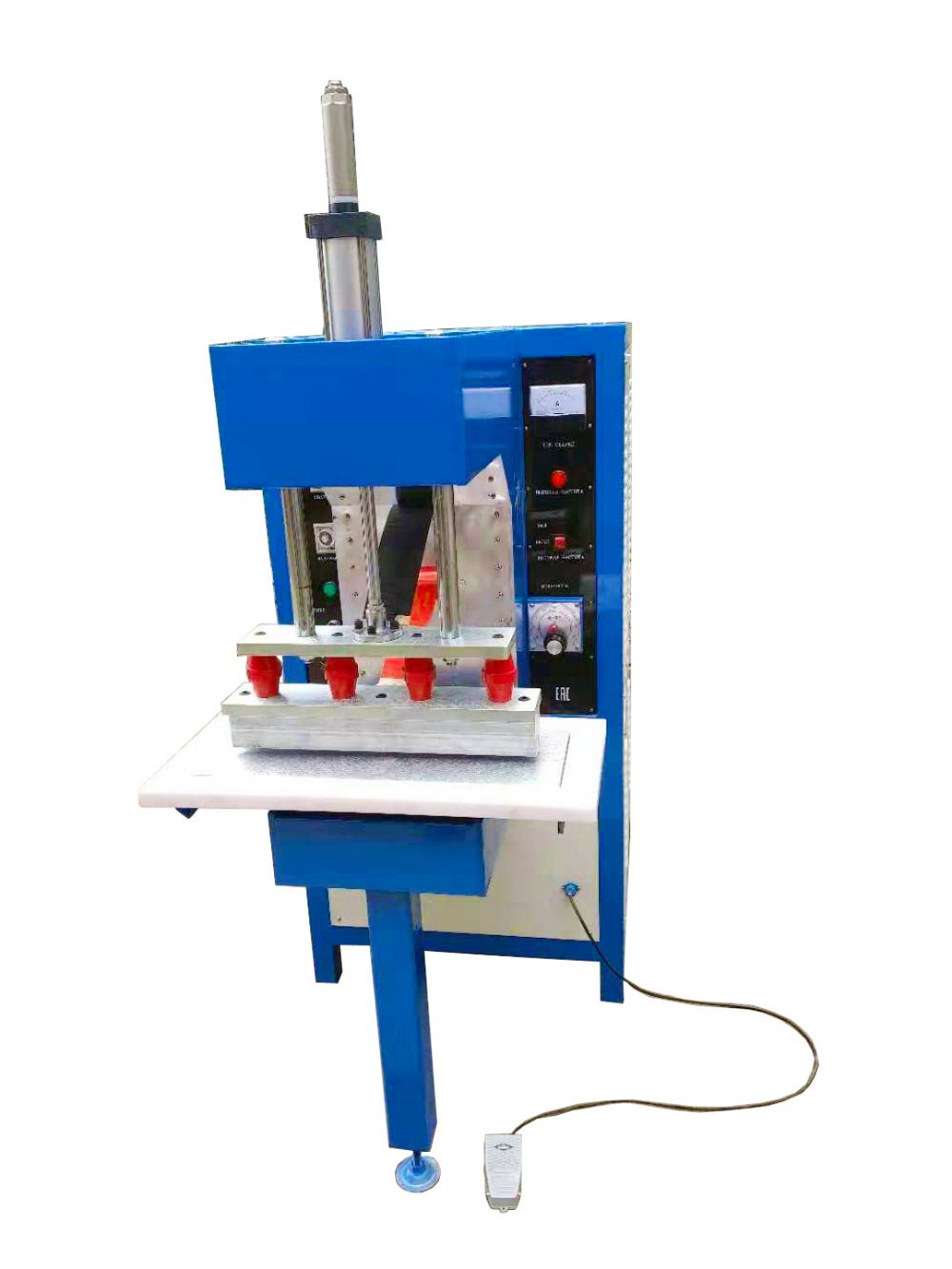 Stretch ceiling high frequency welding machine