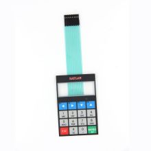 Flexible Printed Circuit embossed membrane switch with metal dome