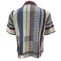 Design personalizzato Summer Tasca da uomo Shirt casual testurizzata