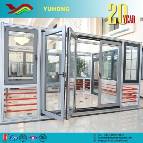 Best selling the newest design low-E glass pvc folding doors price