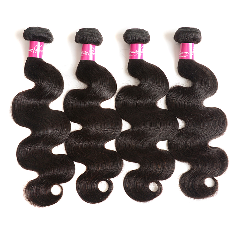 100% Percent Human Hair Extension Unprocessed Virgin Raw Salon Weave Mink Brazilian Hair