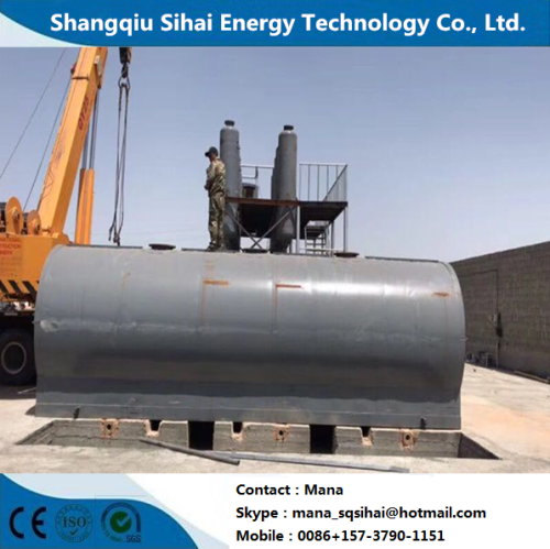 Distillation Machine to Diesel with Waste Engine Oil