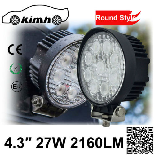 Best Price Top level Auto Parts 27W excavator led work light