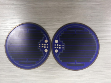 High power density thick film heating plate