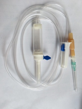 Infusion Set With Rubber Tube