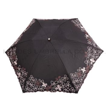 Embroidery Design 3 Folding Umbrella Japanese Style