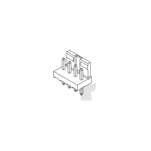 2,50 mm toonhoogte 180 ° Wafer Connector Series AW2507V-XP