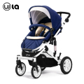 Landskap tinggi stroller aluminium bingkai mewah stroller