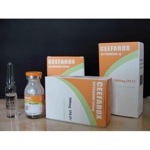 Ceftriaxone Sodium for Injection BP 500MG