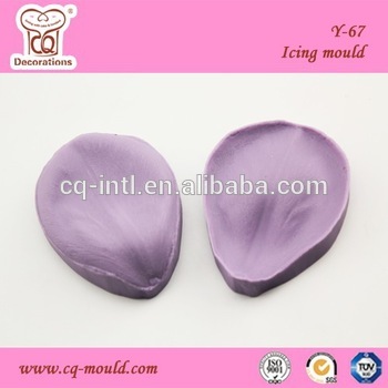 Hot sale cake decorating veined icing silicone mold