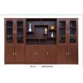 Wood Media Storage Wall Cabinet
