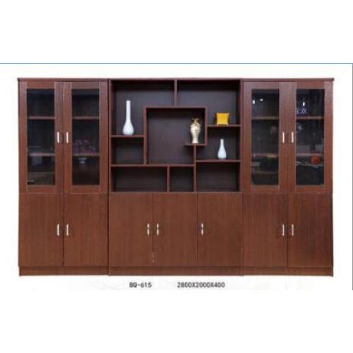 Wood Media Storage Wall Cabinet