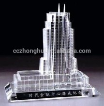 2016 Fabulous crystal building model for souvenir gifts