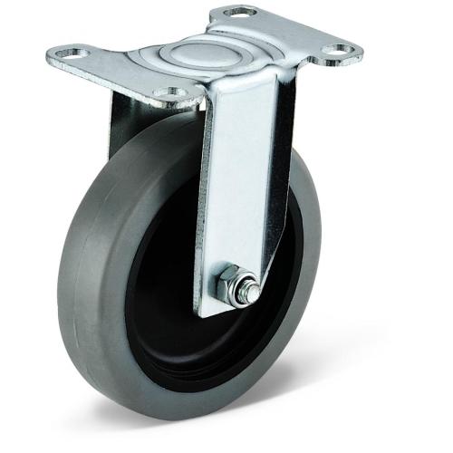 High quality Black Rubber Caster Wheel