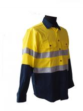 High visibility day and night use working shirt