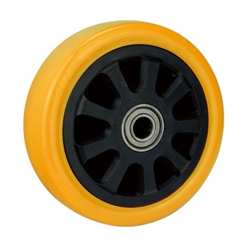 WBD Chinese Manufacturer Cheap Price Industrial Use PVC or PU Wheel