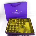 48Chocolate Packaging Luxury Empty Box with Plastic Tray