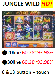 wms nxt g1 game board--Jungle wild pcb