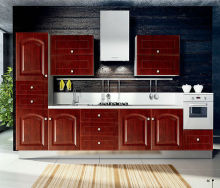 fitted pvc kitchen cabinet pvc door