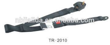 two point safety seat belt webbing