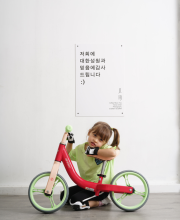 Aluminum Mini Balance Bike Kids Without Pedals