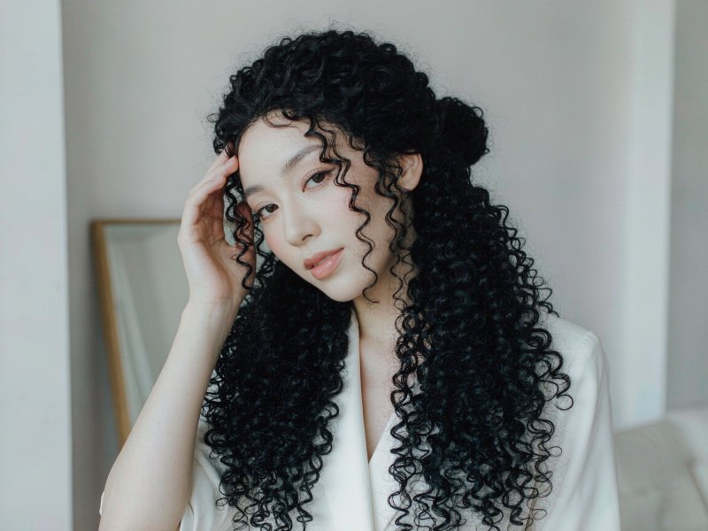 Pre-looped Synthetic Crochet Hair Lightweight Braiding Hair For Women