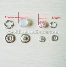 15mm prong snap button