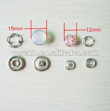 15mm prong snap button