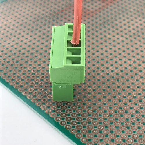 PCB 5 way contact terminal block