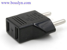 Amazing Lead Time 2 flat pin american polarized to 2 round adapter plug