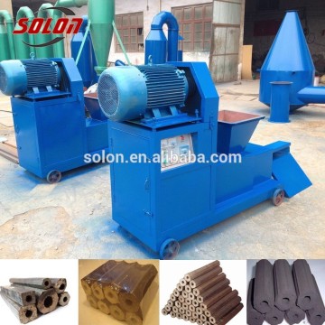 Wood Sawdust powder Rice Husk Coconut Shell briquetting press for charcoal dust charcoal briquette machine