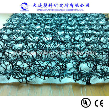 Plastic drainage mat production line